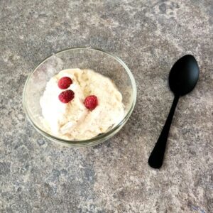 Sockerfri lakrits semifreddo