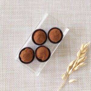 4 bitar lakritstryffel