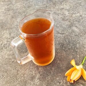 Sockerfri apelsindryck