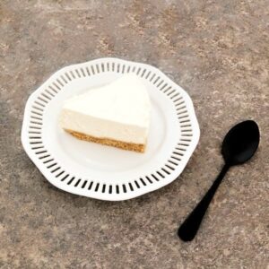 Sockerfri citron cheesecake